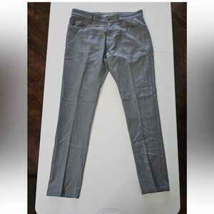 Ermenigildo Zegna 34x31 Grey Chinos, Quiet Luxury Style, MSRP $795